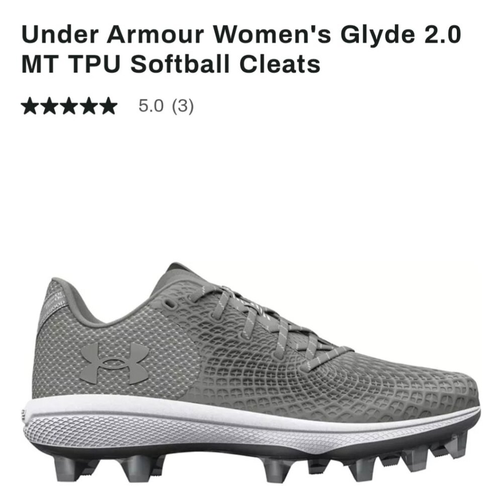 Under Armour Womes Glyde Softball Cleats